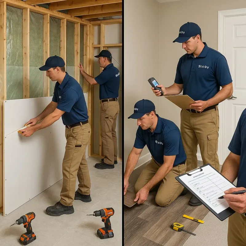 Repairs and Reconstruction process in Lorenzo, TX