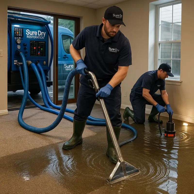Water Extraction and Removal process in Lorenzo, TX